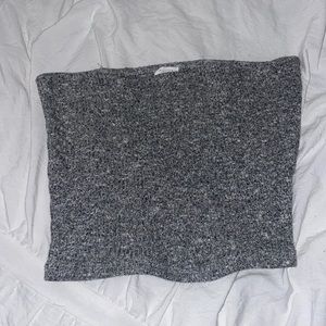 Speckled Grey Tube Top